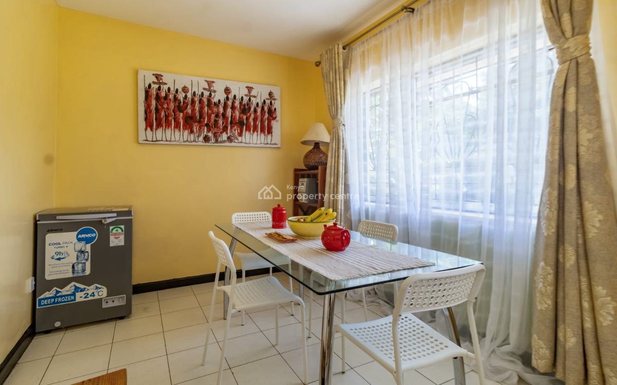 Lovely 2 Bedrooms House with Garden Fully Furnished, Langata, Mugumo-ini (langata), Nairobi, House for Rent