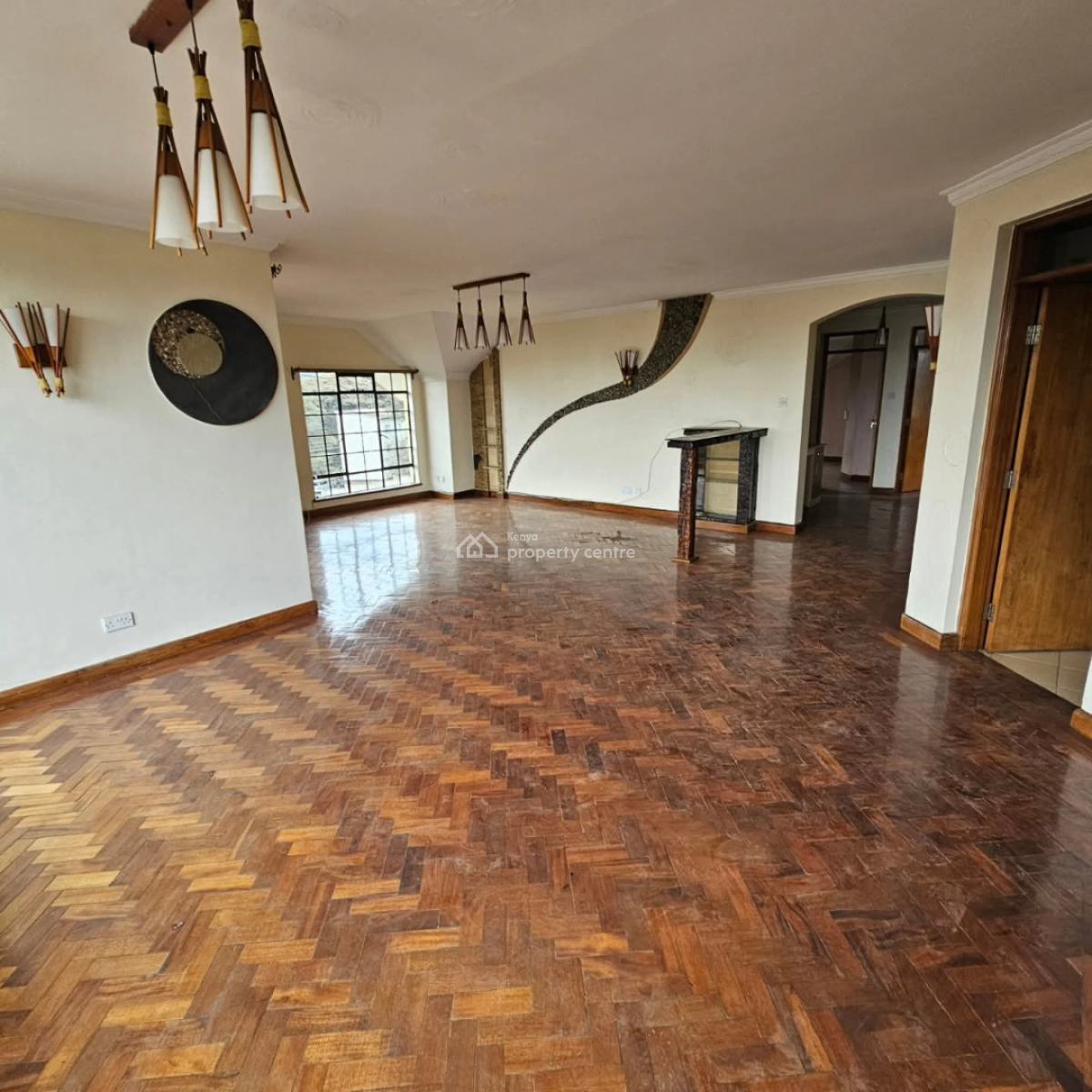 Executive 3 Bedroom Plus Dsq Apartment in Kilimani, Kilimani, Chiromo, Kilimani, Nairobi, Apartment for Rent
