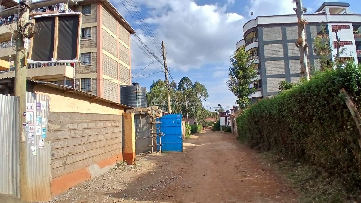 Ready to Build  50 By 100ft Commercial Plot in a Developed Area, Thogoto, Kikuyu, Kiambu, Land for Sale