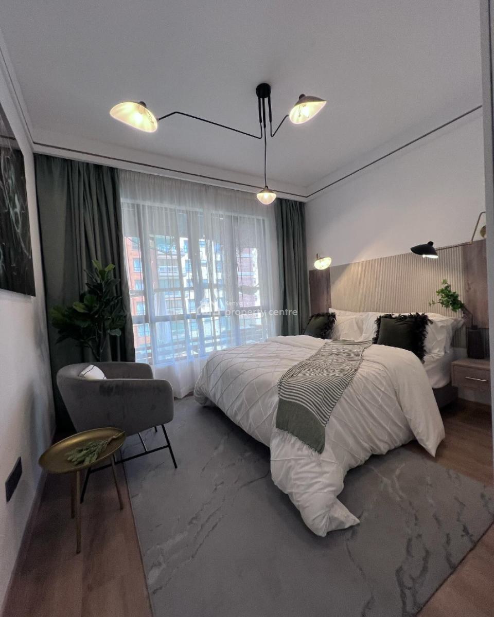 Modern 1 Bedroom Apartment -- Riara Road, Kilimani, Opposite Junction Mall, Chiromo, Kilimani, Nairobi, Apartment for Rent