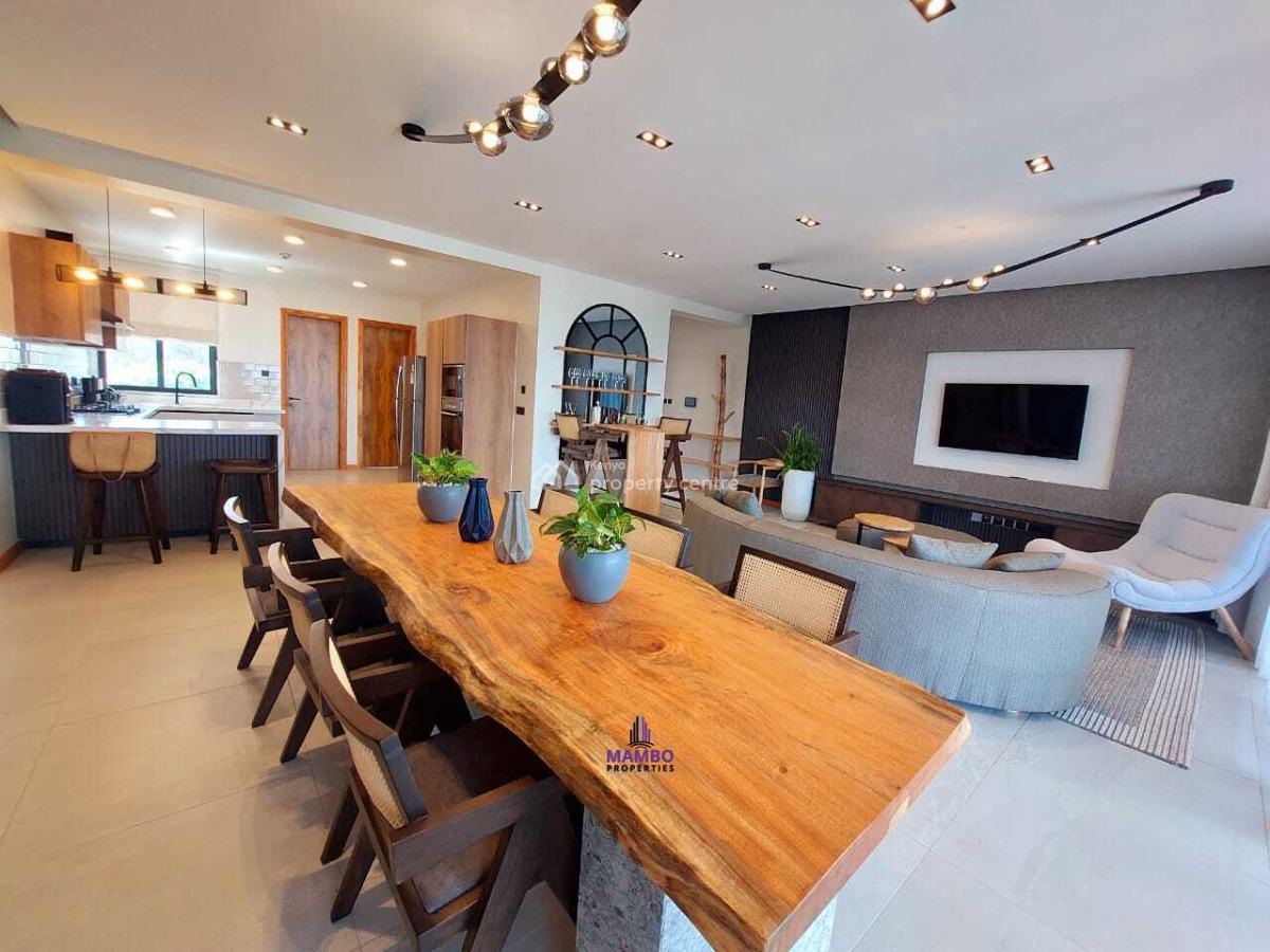 Luxury 3 Bedroom Fully Furnished Apartment with Excellent Amenities., Peponi Rd, Spring Valley, Nairobi, Apartment for Rent