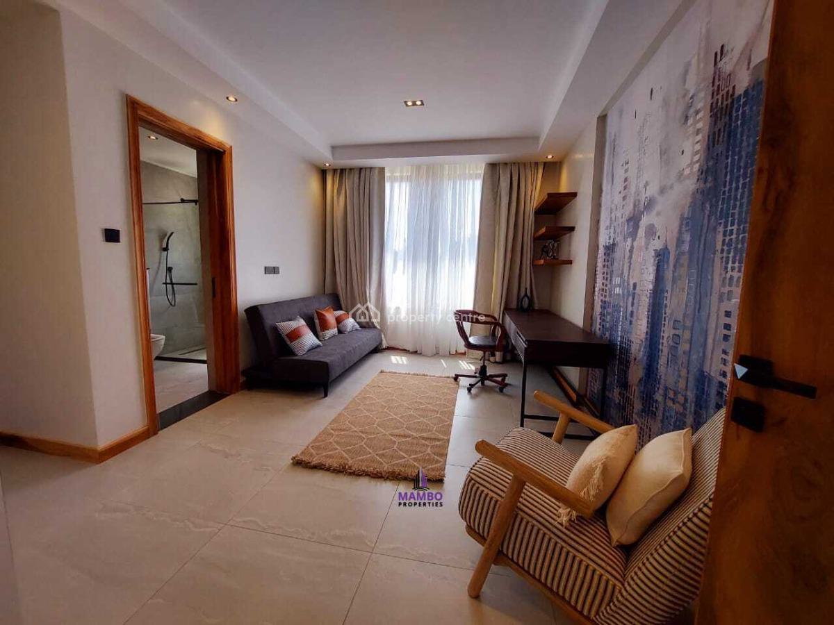 Luxury 3 Bedroom Fully Furnished Apartment with Excellent Amenities., Peponi Rd, Spring Valley, Nairobi, Apartment for Rent
