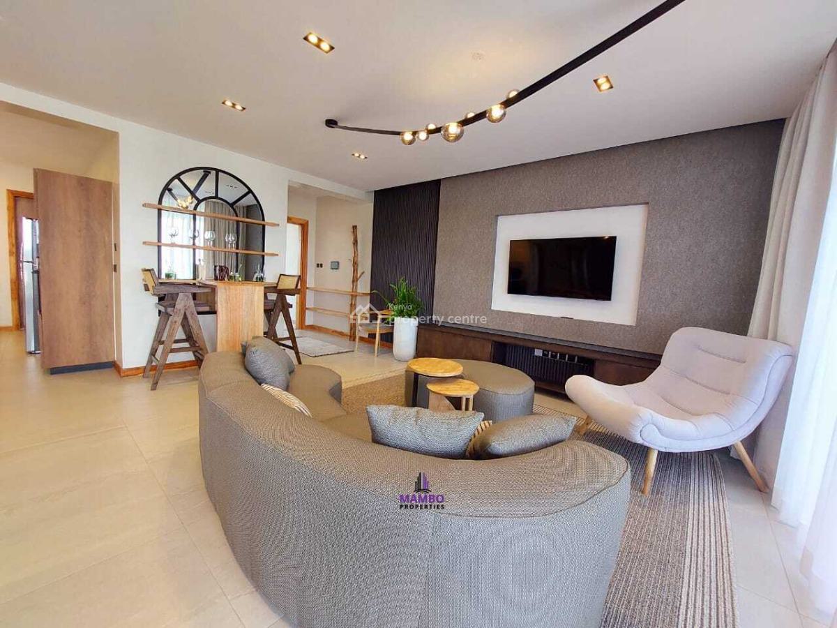 Luxury 3 Bedroom Fully Furnished Apartment with Excellent Amenities., Peponi Rd, Spring Valley, Nairobi, Apartment for Rent