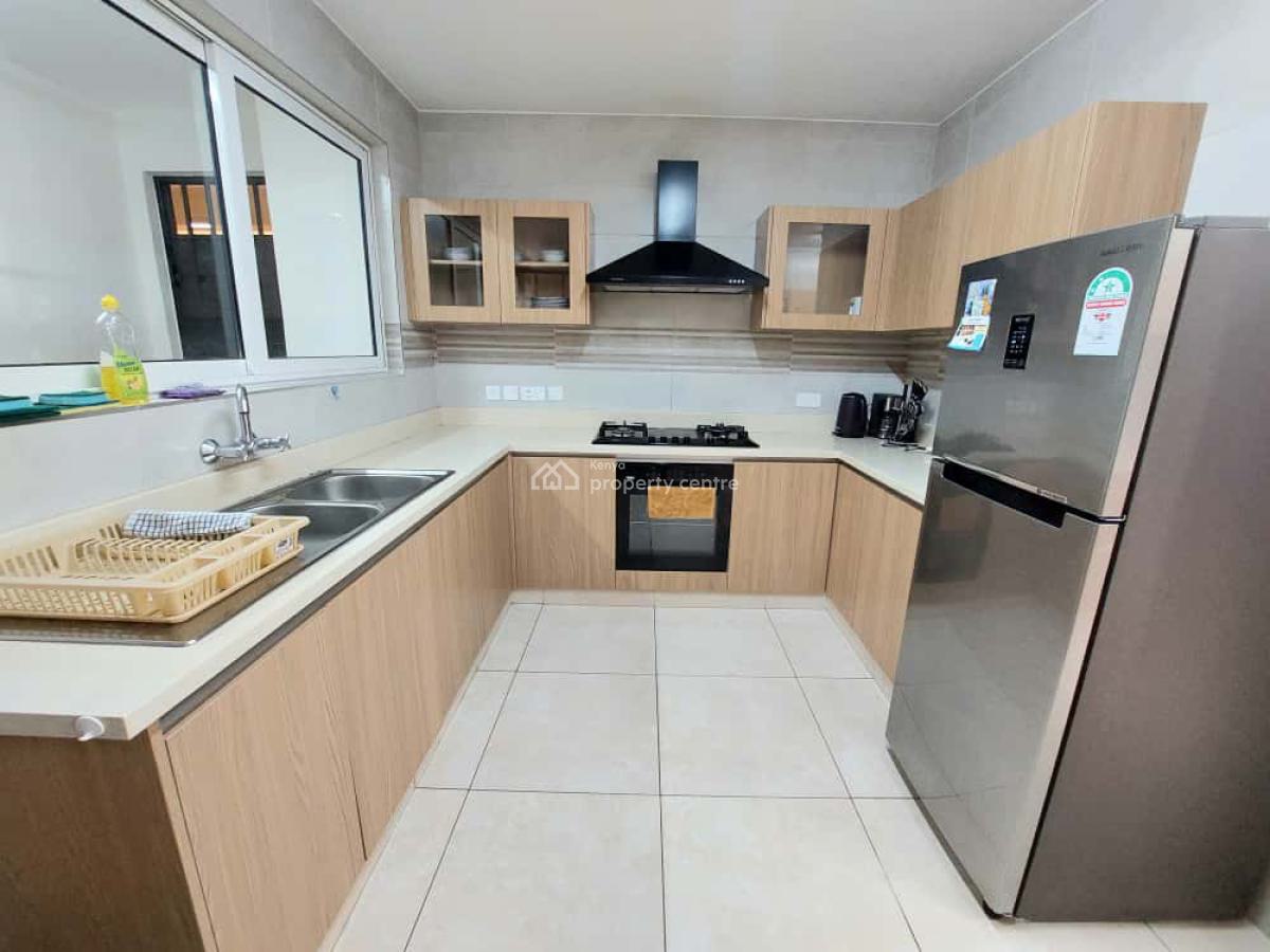 Modern 3 Bedroom Fully Furnished and Serviced Apartment., General Mathenge, Westlands, Nairobi, Apartment for Rent
