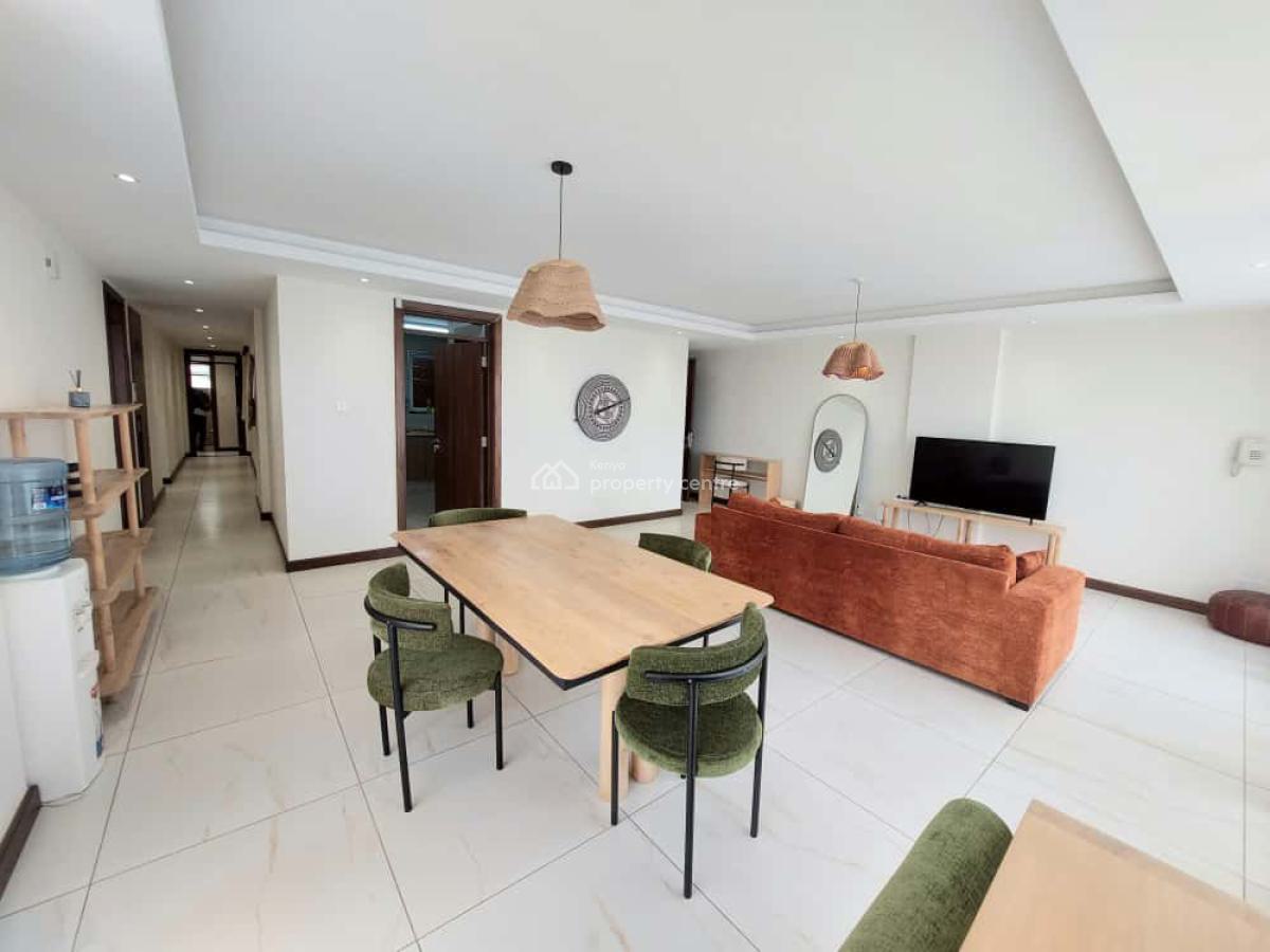 Modern 3 Bedroom Fully Furnished and Serviced Apartment., General Mathenge, Westlands, Nairobi, Apartment for Rent