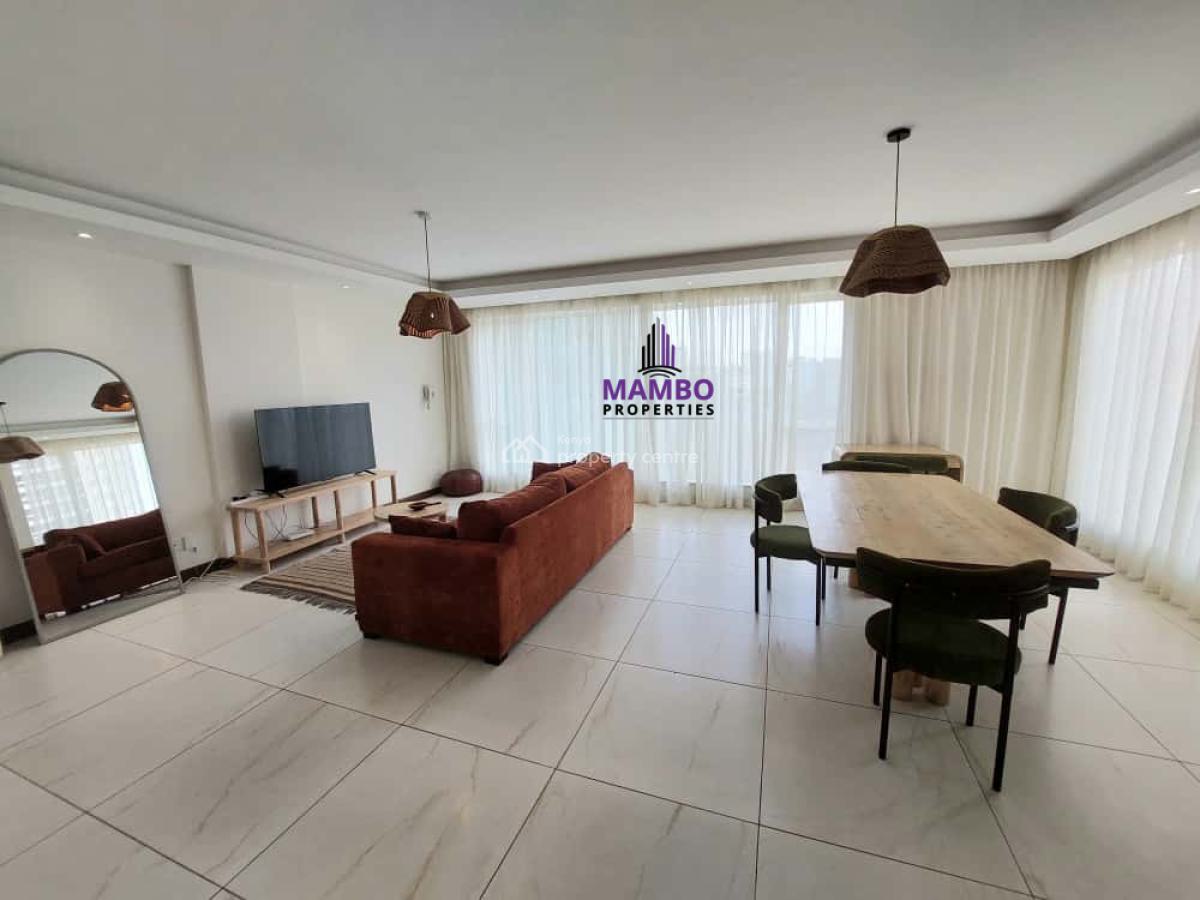 Modern 3 Bedroom Fully Furnished and Serviced Apartment., General Mathenge, Westlands, Nairobi, Apartment for Rent