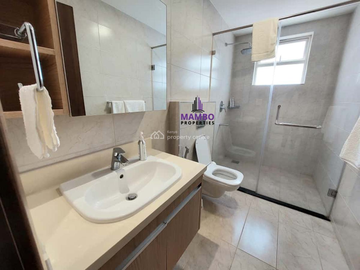Modern 3 Bedroom Fully Furnished and Serviced Apartment., General Mathenge, Westlands, Nairobi, Apartment for Rent