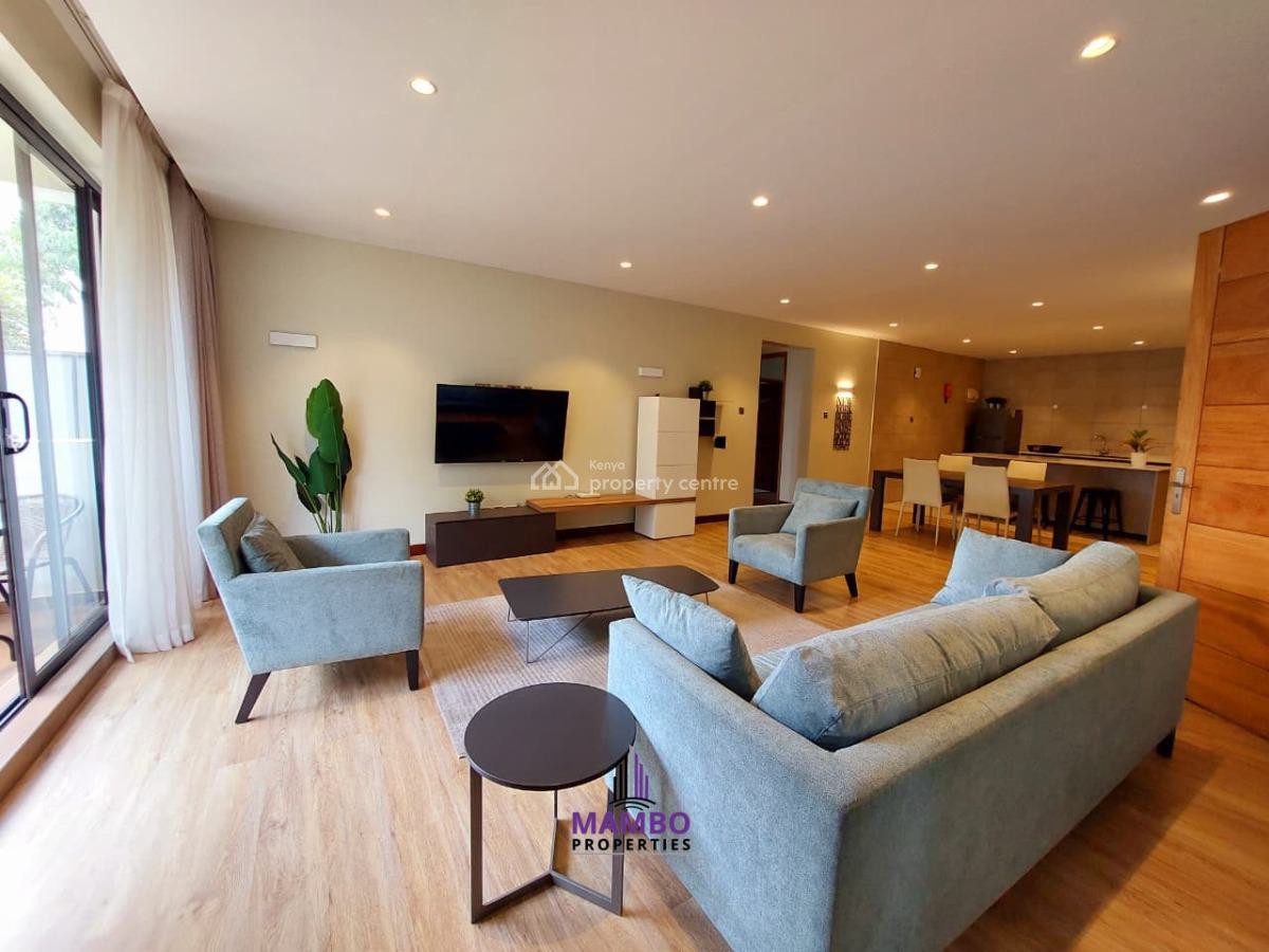 Modern 2 Bedrooms (furnished) Apartment., Kihara Rd, Kitisuru, Nairobi, Apartment for Rent