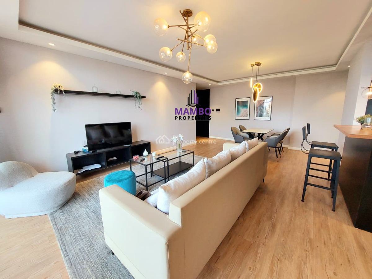 Modern 2 Bedroom Fully Furnished Apartment., Brookside Drive, Westlands, Nairobi, Apartment for Rent