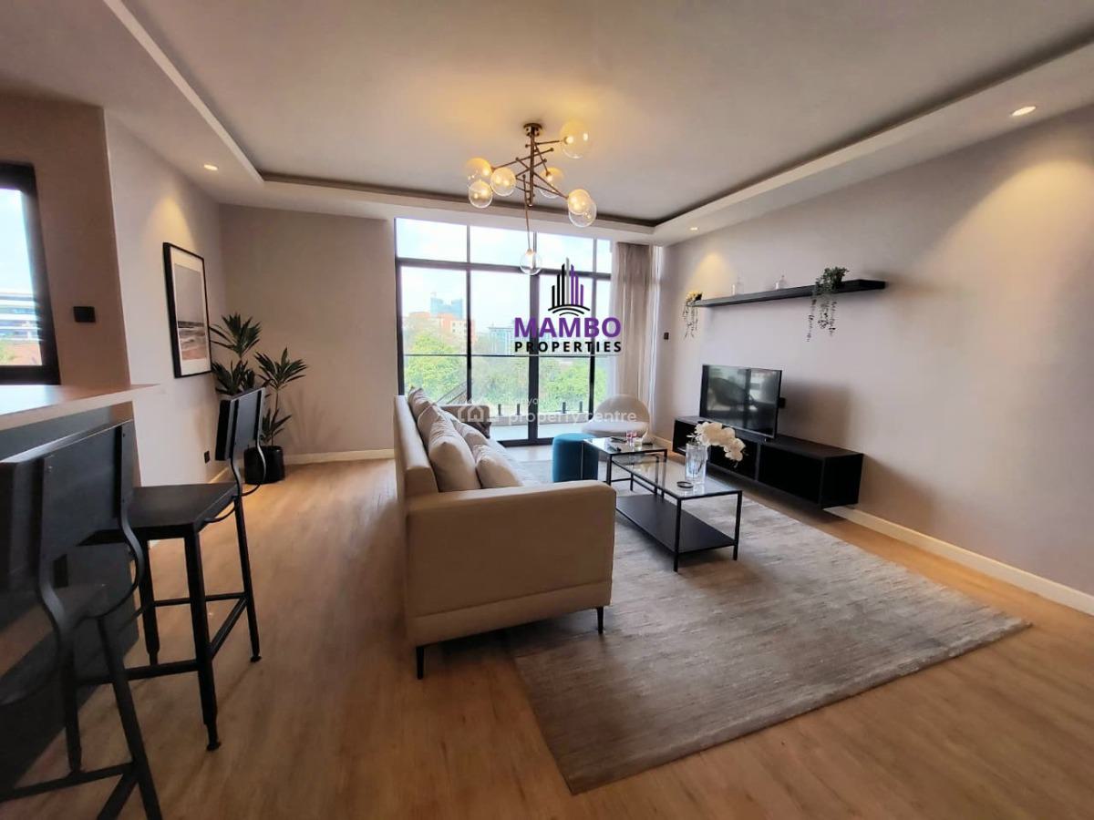 Modern 2 Bedroom Fully Furnished Apartment., Brookside Drive, Westlands, Nairobi, Apartment for Rent