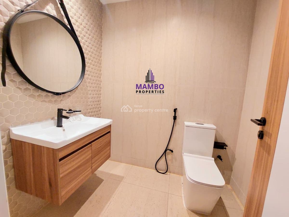Modern 2 Bedroom Fully Furnished Apartment., Brookside Drive, Westlands, Nairobi, Apartment for Rent