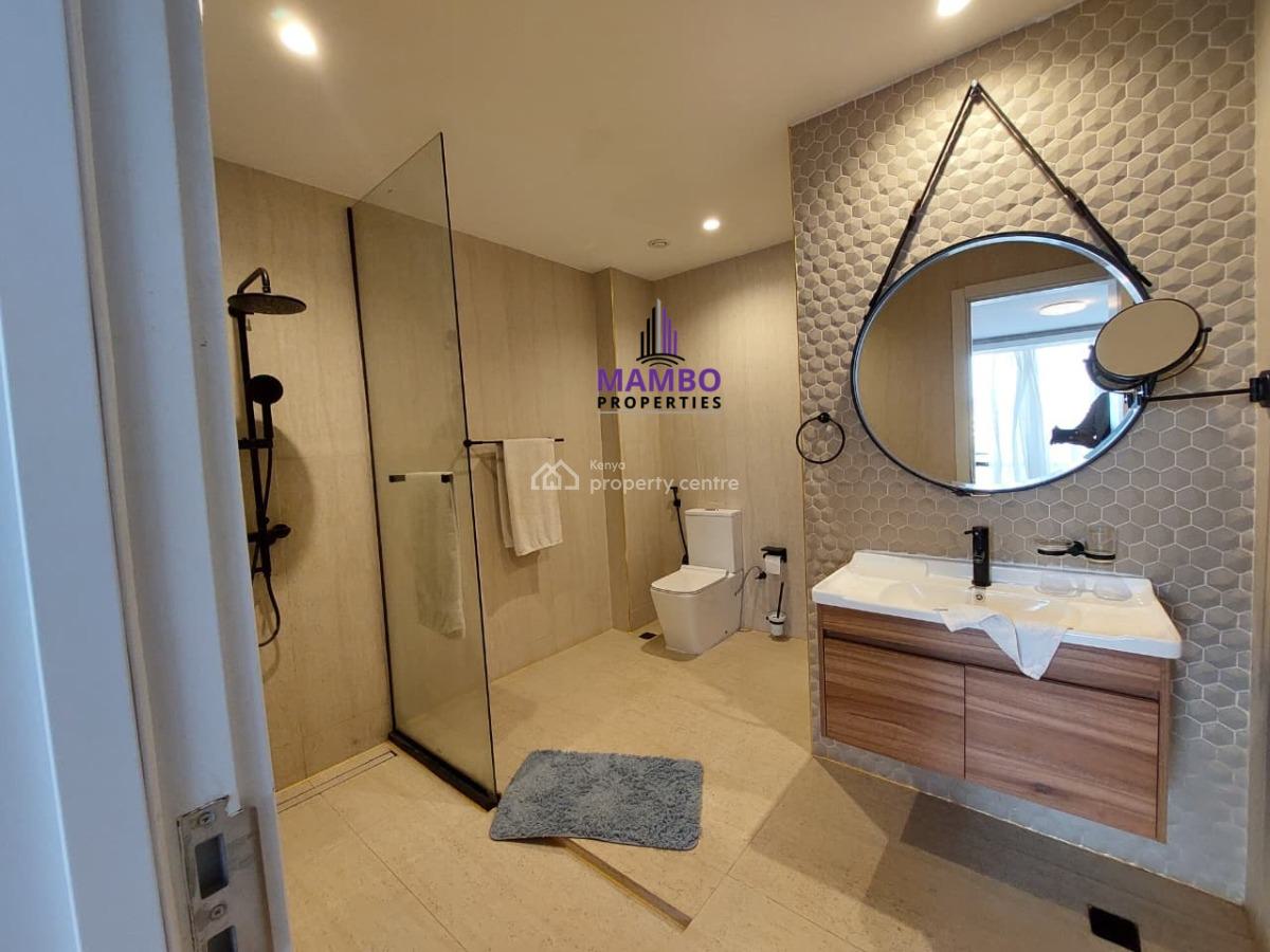 Modern 2 Bedroom Fully Furnished Apartment., Brookside Drive, Westlands, Nairobi, Apartment for Rent