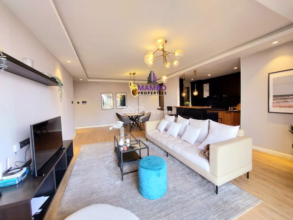 Modern 2 Bedroom Fully Furnished Apartment., Brookside Drive, Westlands, Nairobi, Apartment for Rent