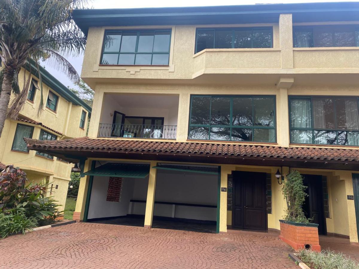 Luxury 3 Bedroom with Dsq Semi Detached Massionette, Grevillea Grove, Westlands, Nairobi, Townhouse for Sale