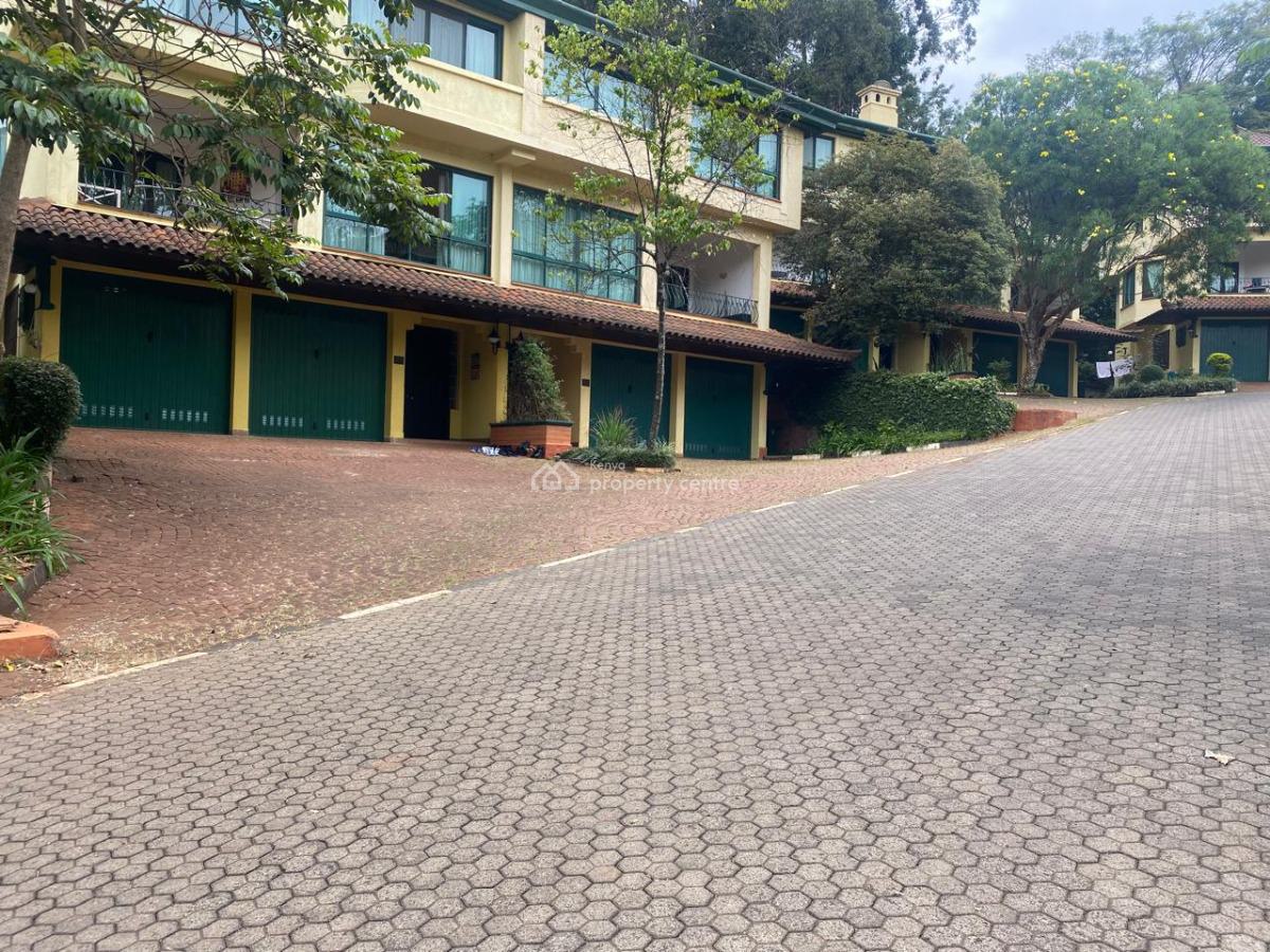Luxury 3 Bedroom with Dsq Semi Detached Massionette, Grevillea Grove, Westlands, Nairobi, Townhouse for Sale