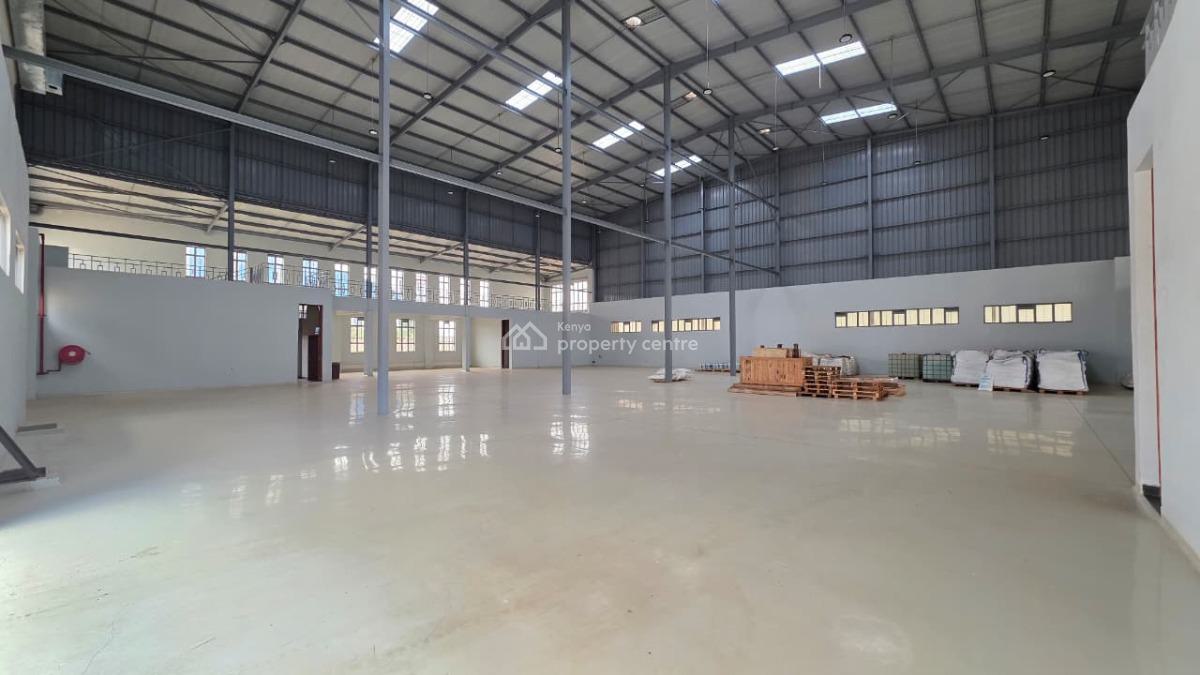 Prime 15,000 Sqft Warehouse with Office Space in Tatu City, Ruiru, Eastern Bypass, Ruiru, Kiambu, Commercial Property for Rent