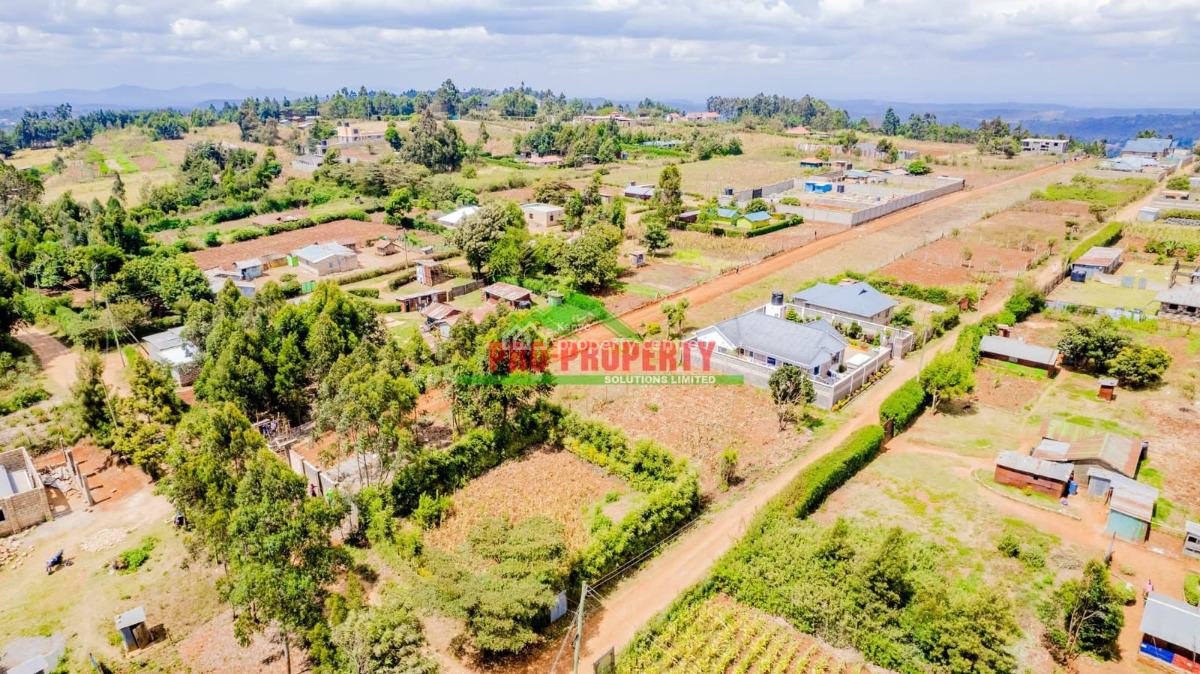 Prime Residential Plot in Kamangu, Kamangu, Kikuyu, Kiambu, Residential Land for Sale