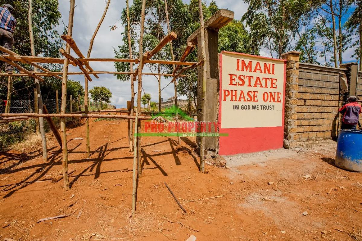 Prime Residential Plot in Kamangu, Kamangu, Kikuyu, Kiambu, Residential Land for Sale