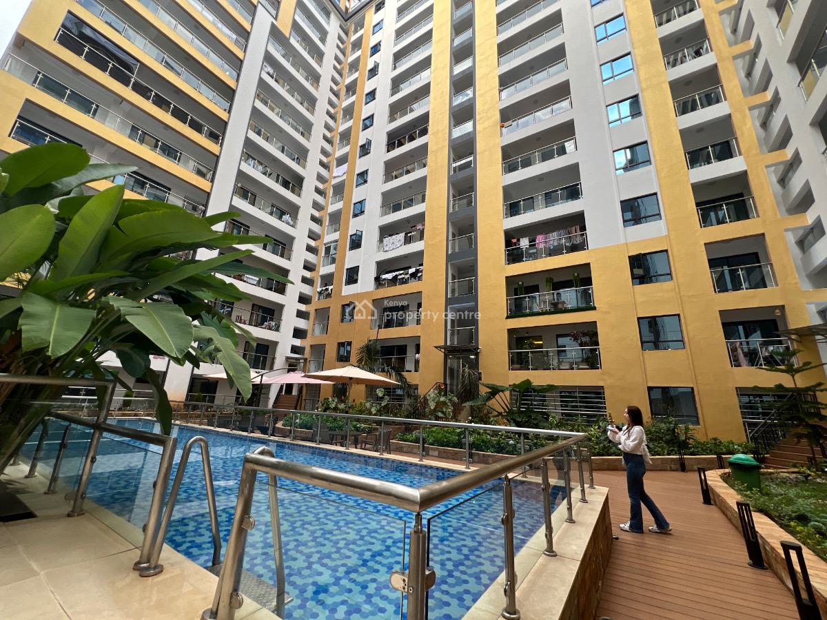 Modern 2 Bedroom Master Ensuite with Dsq, Othaya Road, Kileleshwa, Nairobi, Apartment for Rent
