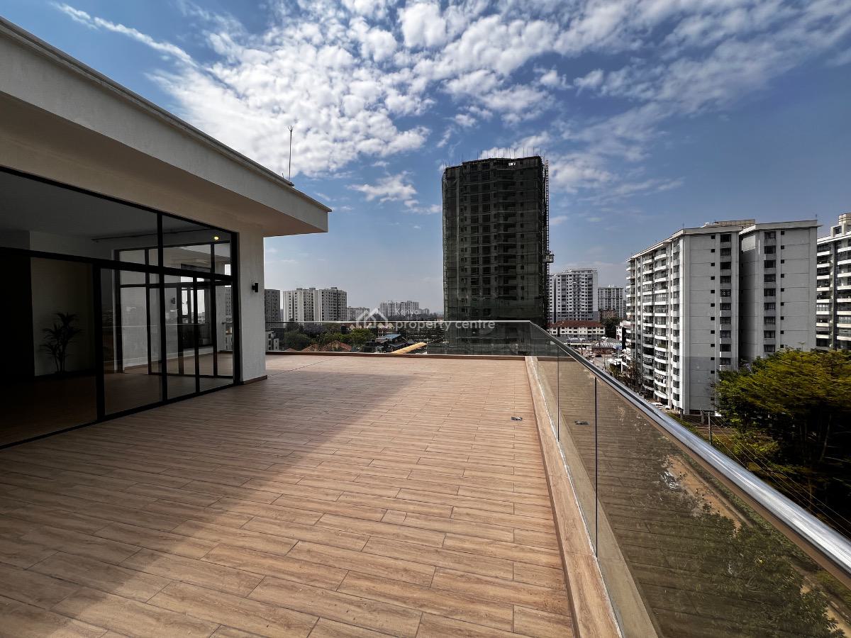 Elegant Modern 3 Bedroom Penthouse All Ensuite Plus Dsq, Gitanga Road, Lavington, Nairobi, Apartment for Rent