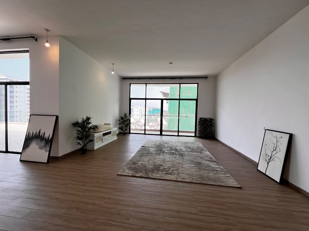 Elegant Modern 3 Bedroom Penthouse All Ensuite Plus Dsq, Gitanga Road, Lavington, Nairobi, Apartment for Rent