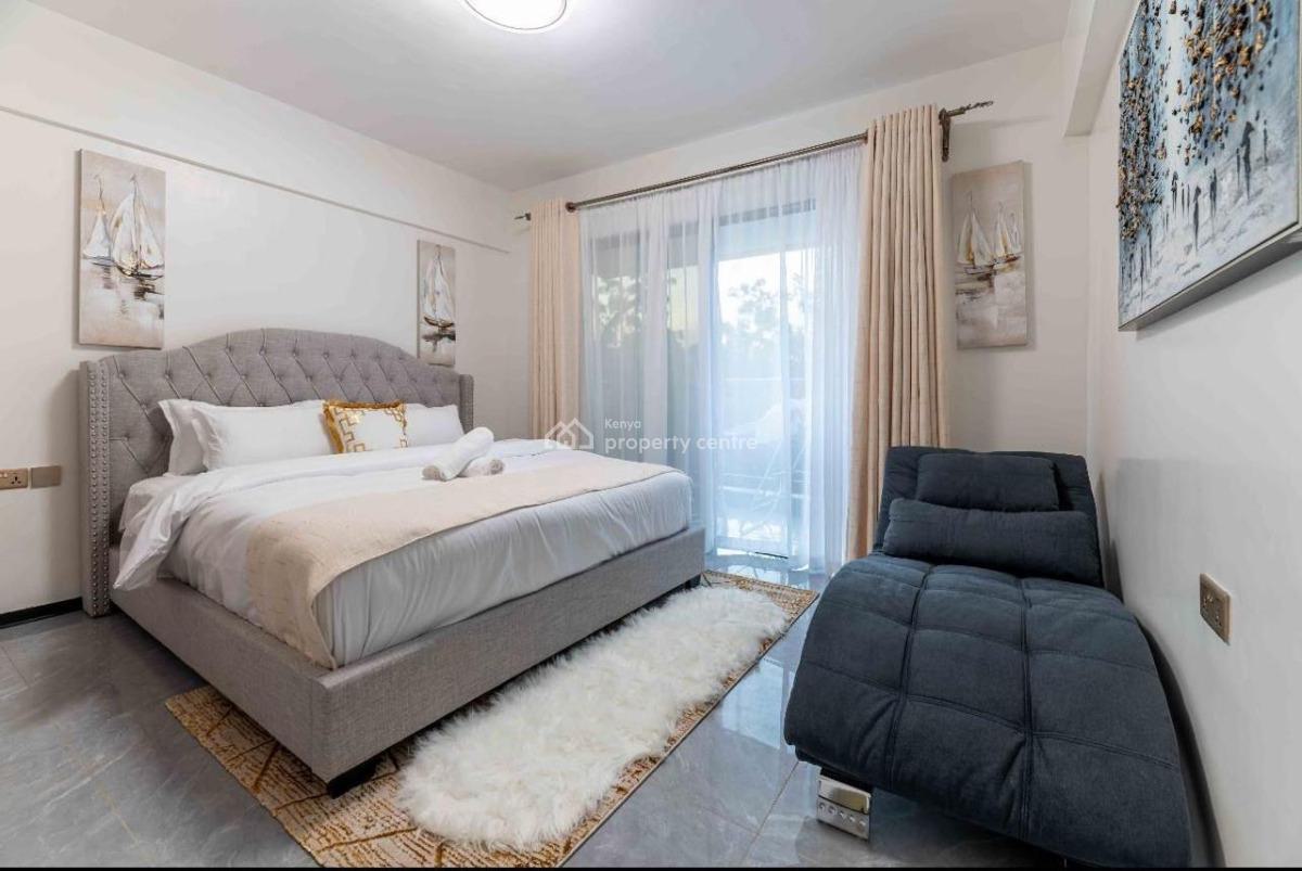 Nandwa Ivy Spacious 2 Bedroom Apartment Fully Furnished, Othaya Road, Kileleshwa, Nairobi, Apartment Short Let