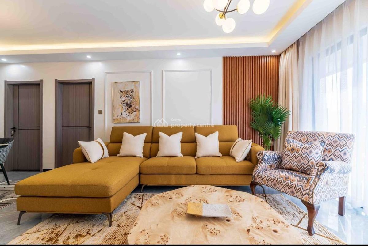 Nandwa Ivy Spacious 2 Bedroom Apartment Fully Furnished, Othaya Road, Kileleshwa, Nairobi, Apartment Short Let