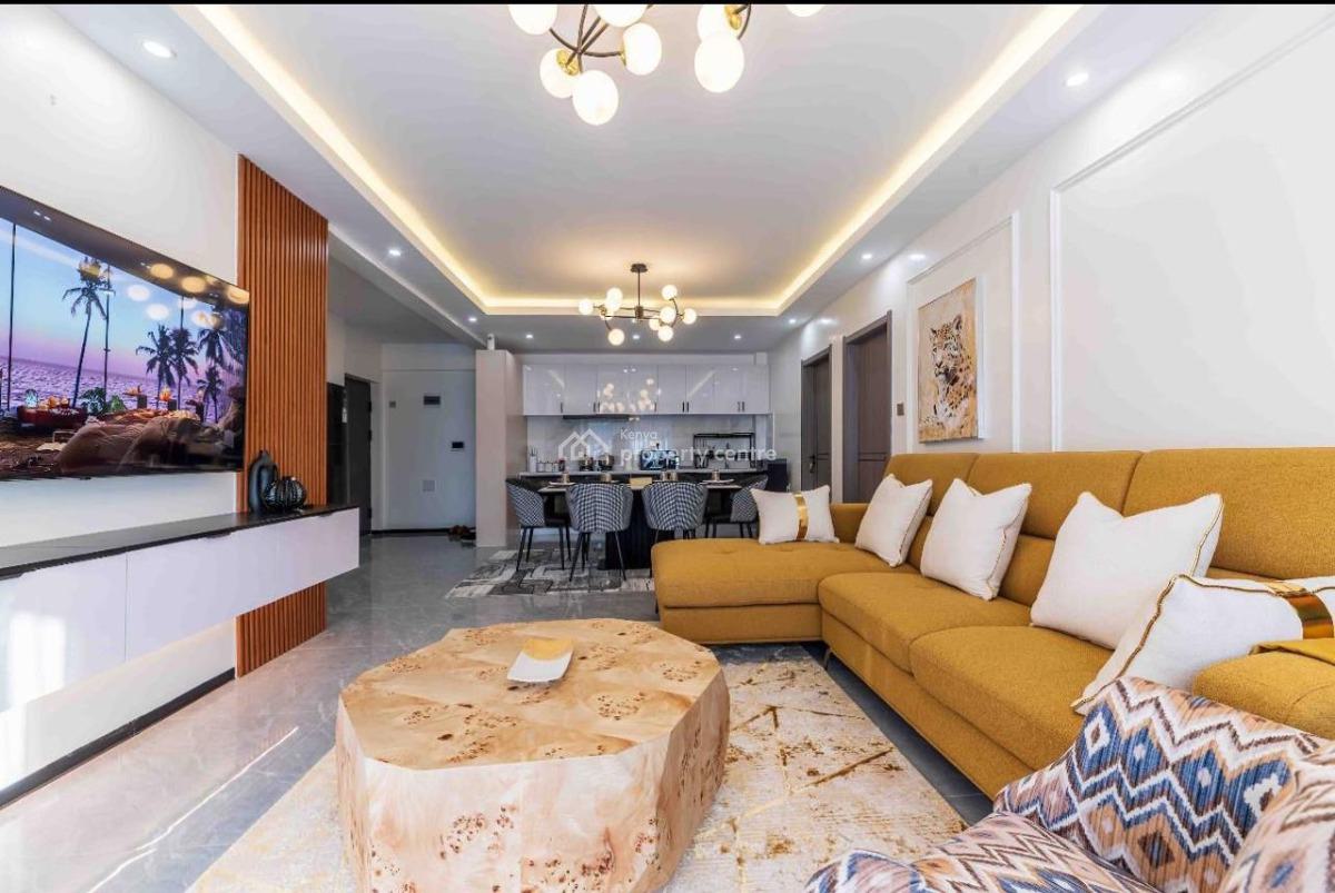 Nandwa Ivy Spacious 2 Bedroom Apartment Fully Furnished, Othaya Road, Kileleshwa, Nairobi, Apartment Short Let