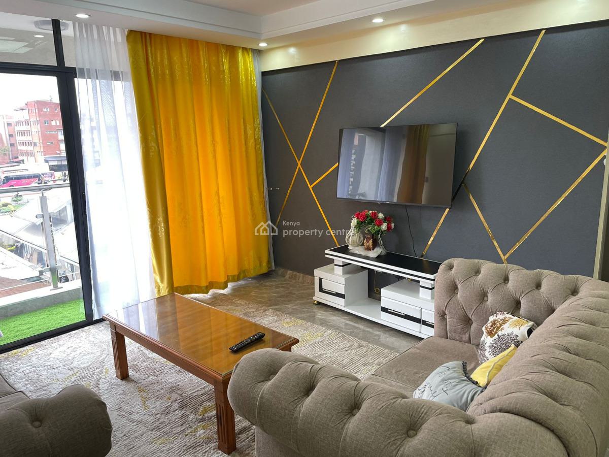 Spacious 2 Bedroom Airbnb with Security 24/7 at Heartland Residence, Kindaruma Road, Kilimani, Nairobi, Apartment Short Let