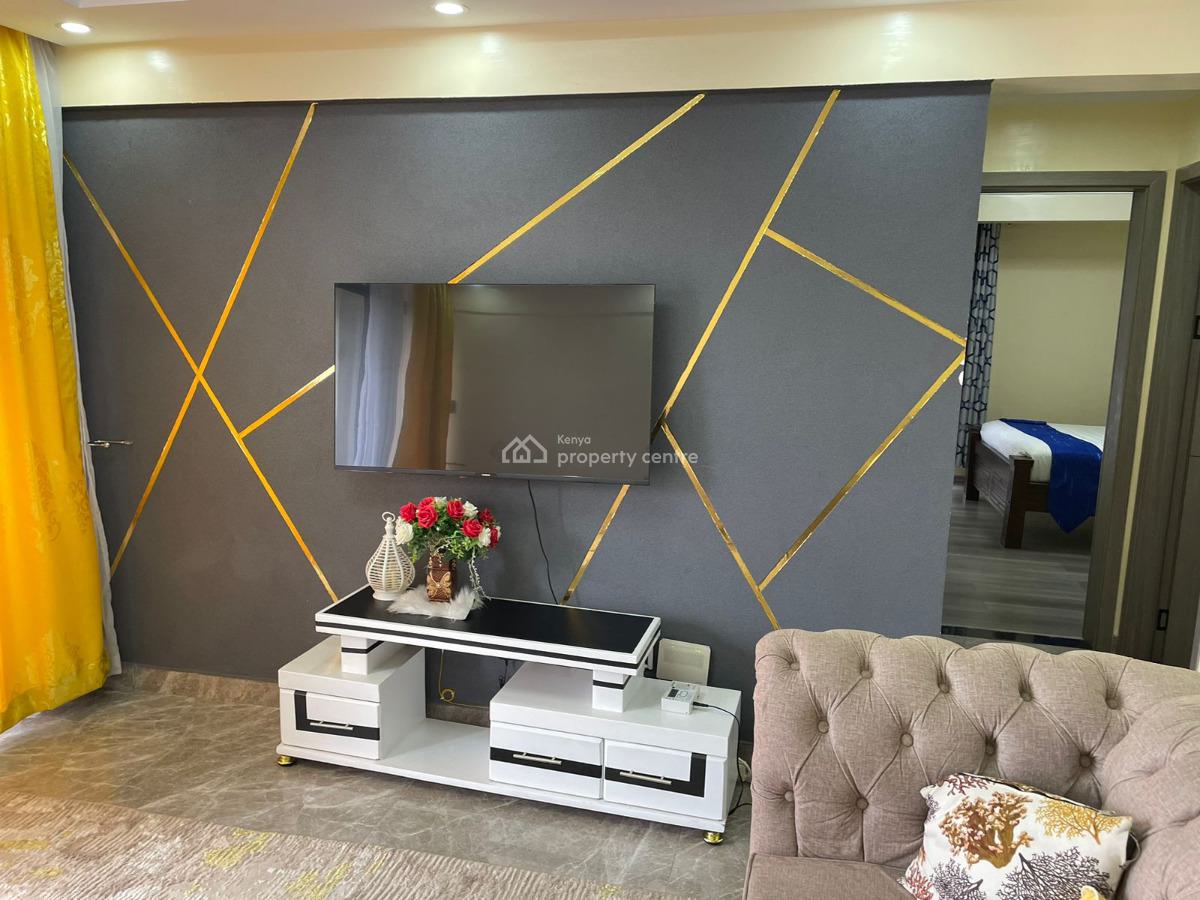 Spacious 2 Bedroom Airbnb with Security 24/7 at Heartland Residence, Kindaruma Road, Kilimani, Nairobi, Apartment Short Let