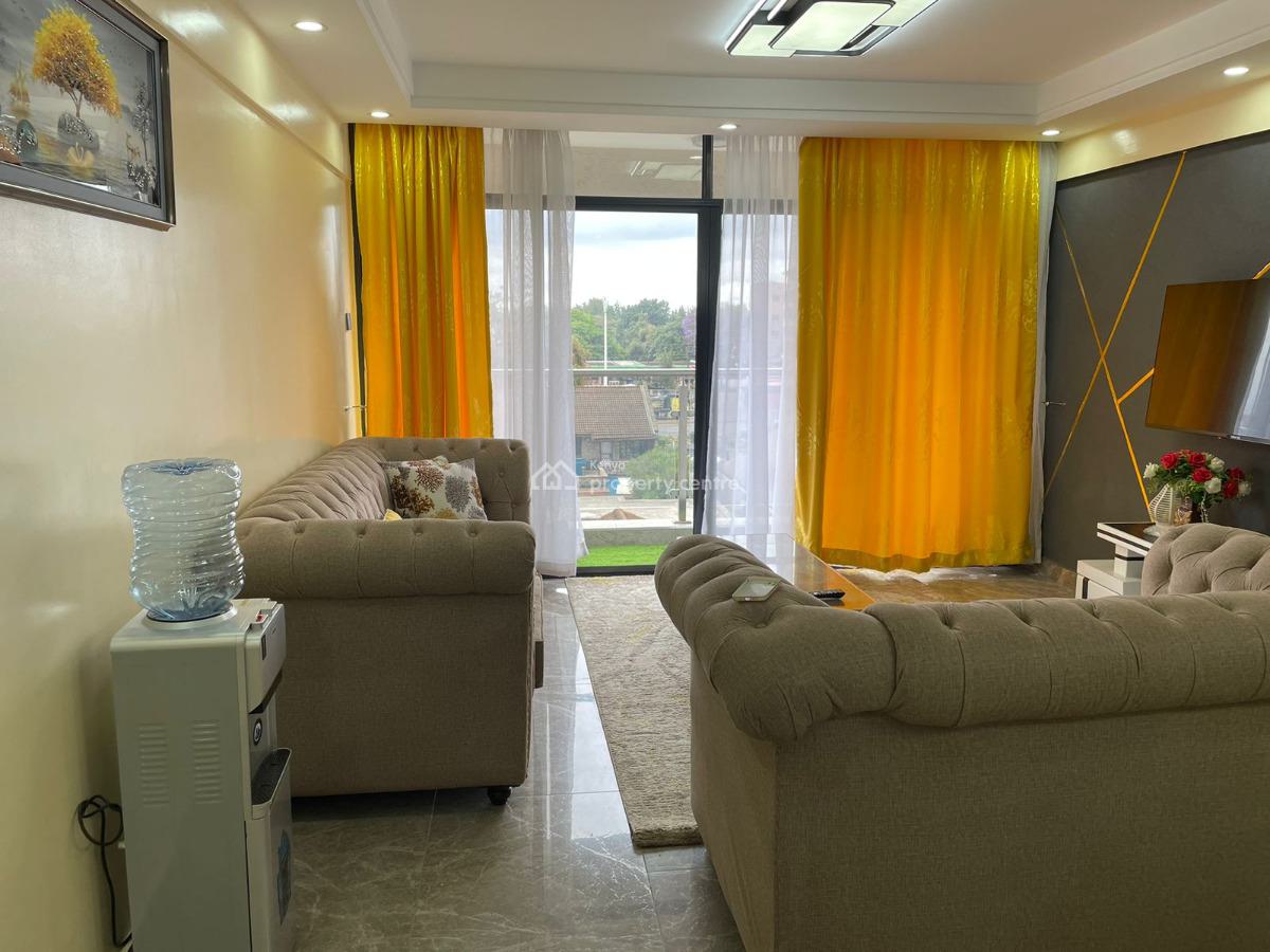 Spacious 2 Bedroom Airbnb with Security 24/7 at Heartland Residence, Kindaruma Road, Kilimani, Nairobi, Apartment Short Let