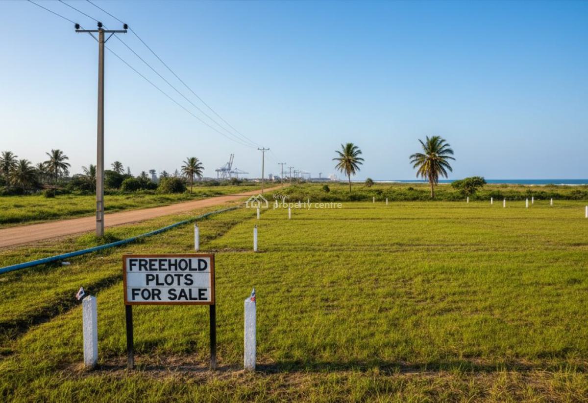 1/8, 1/4, & 1/2 Acre Freehold Plots, Hindi, Lamu, Residential Land for Sale