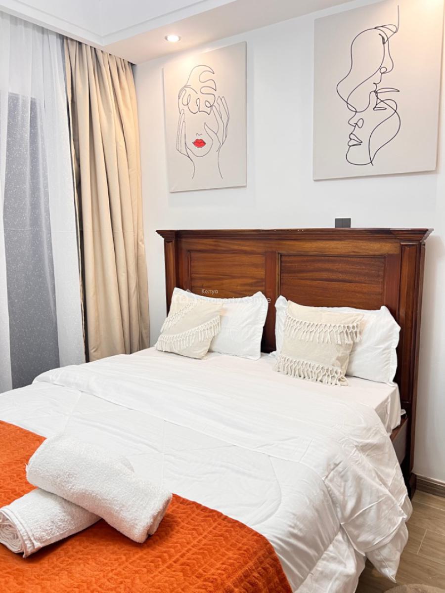 Fully Furnished and Serviced 2 Bedroom Apartment Master Ensuite, Kilimani, Nairobi, Apartment for Rent