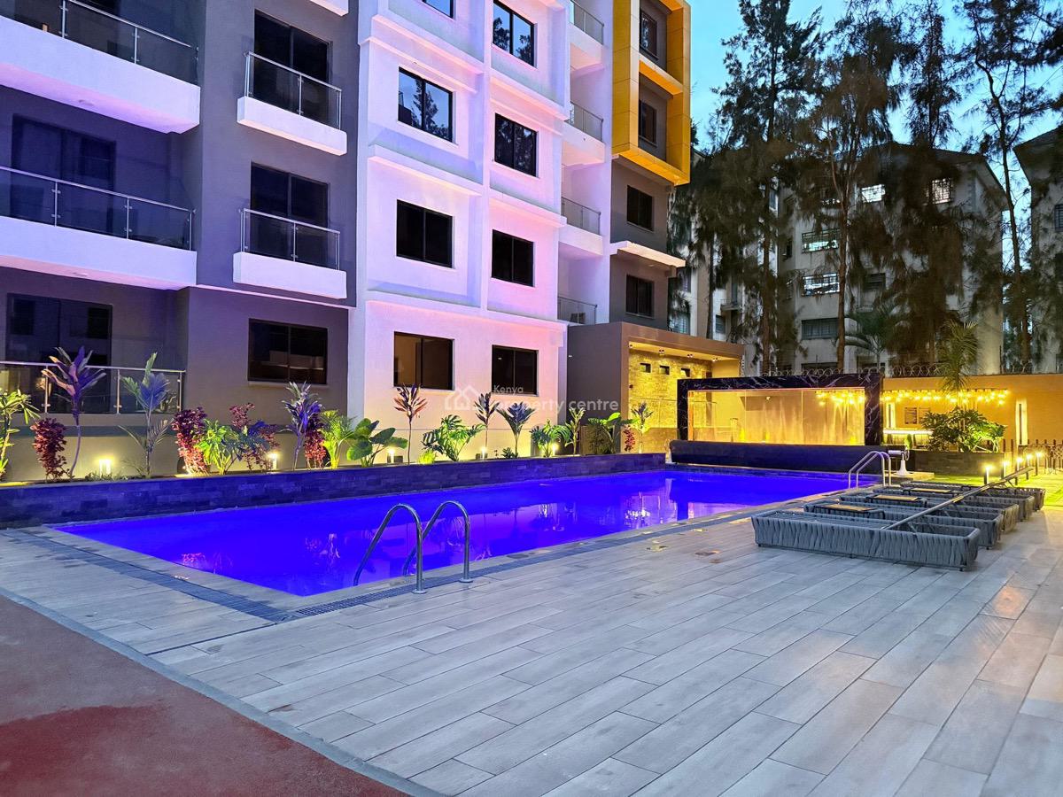 Fully Furnished and Serviced 2 Bedroom Apartment All Ensuite Available, Kilimani, Nairobi, Apartment for Rent