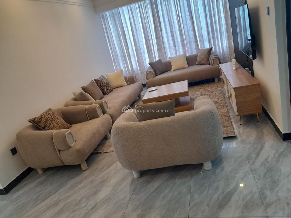 Fully Furnished and Serviced 2 Bedroom Apartment Master Ensuite, Kilimani, Nairobi, Apartment for Rent