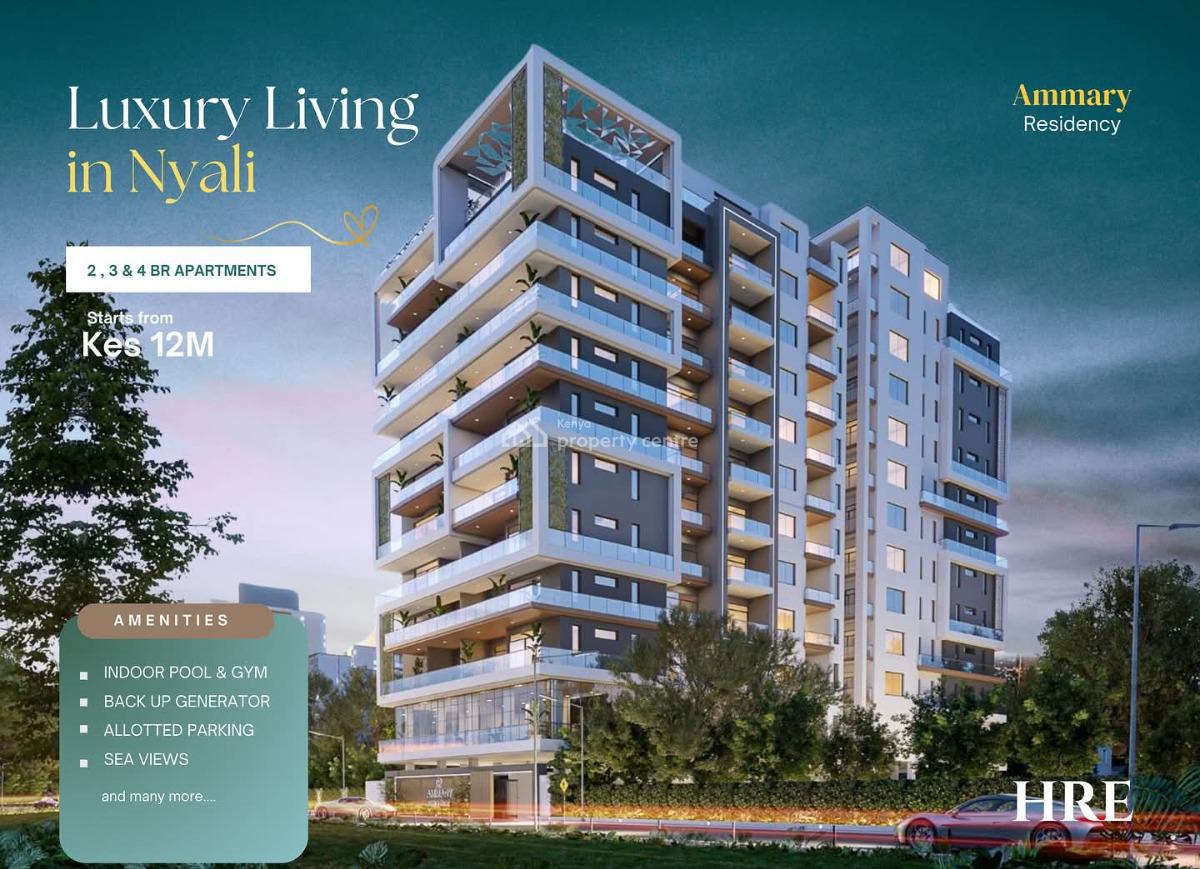 3 Bedroom Modern, Nyali, Mombasa, Apartment for Sale