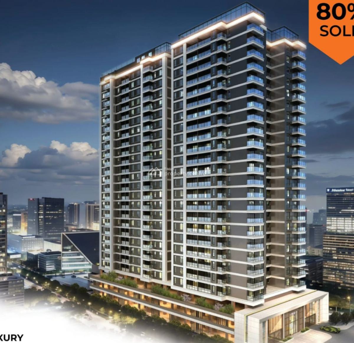 One Bedroom Apartments in Westlands, Sports Road, Westlands, Nairobi, Apartment for Sale