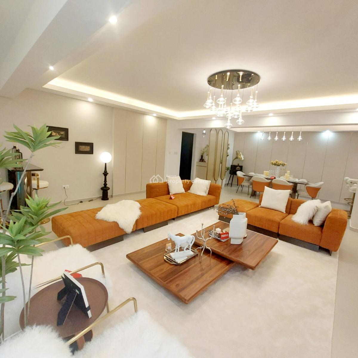 Super Spacious 5 Bedroom Plus Dsq Apartments in Kilimani, Muringa Road, Kilimani, Nairobi, Apartment for Sale