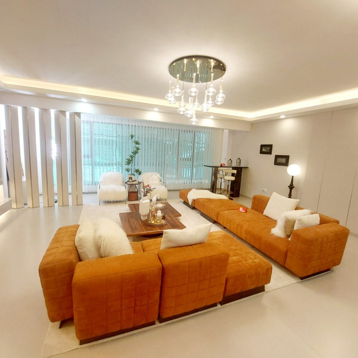 Super Spacious 5 Bedroom Plus Dsq Apartments in Kilimani, Muringa Road, Kilimani, Nairobi, Apartment for Sale