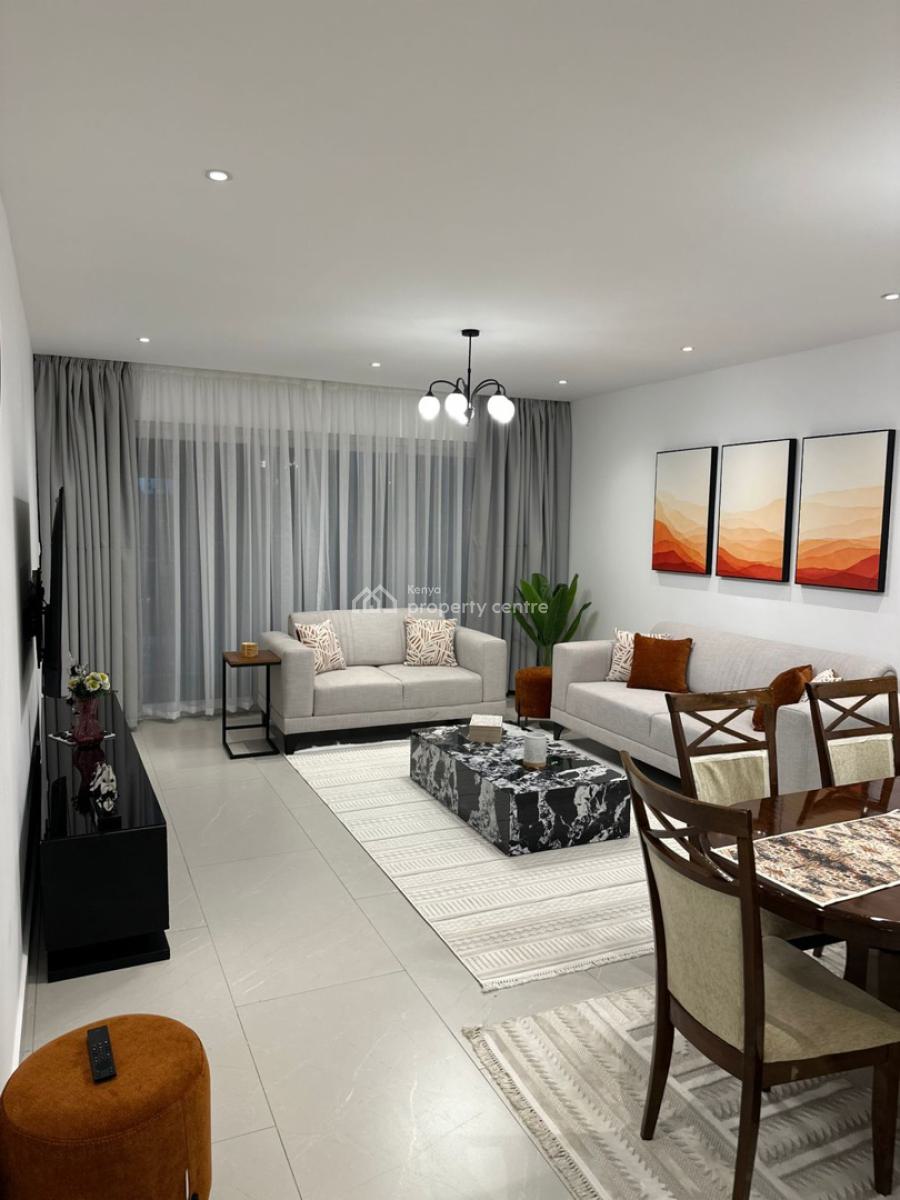 Fully Furnished and Serviced 2 Bedroom Apartment Master Ensuite, Westlands, Nairobi, Apartment for Rent