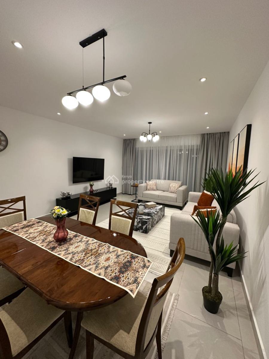 Fully Furnished and Serviced 2 Bedroom Apartment Master Ensuite, Westlands, Nairobi, Apartment for Rent
