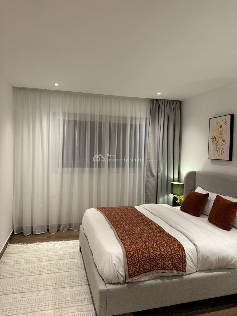 Fully Furnished and Serviced 2 Bedroom Apartment Master Ensuite, Westlands, Nairobi, Apartment for Rent