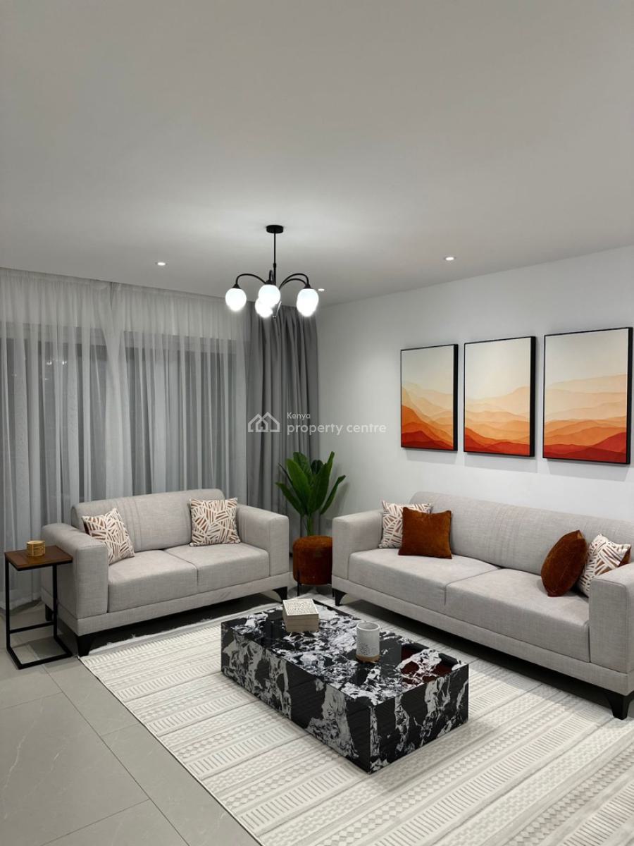 Fully Furnished and Serviced 2 Bedroom Apartment Master Ensuite, Westlands, Nairobi, Apartment for Rent