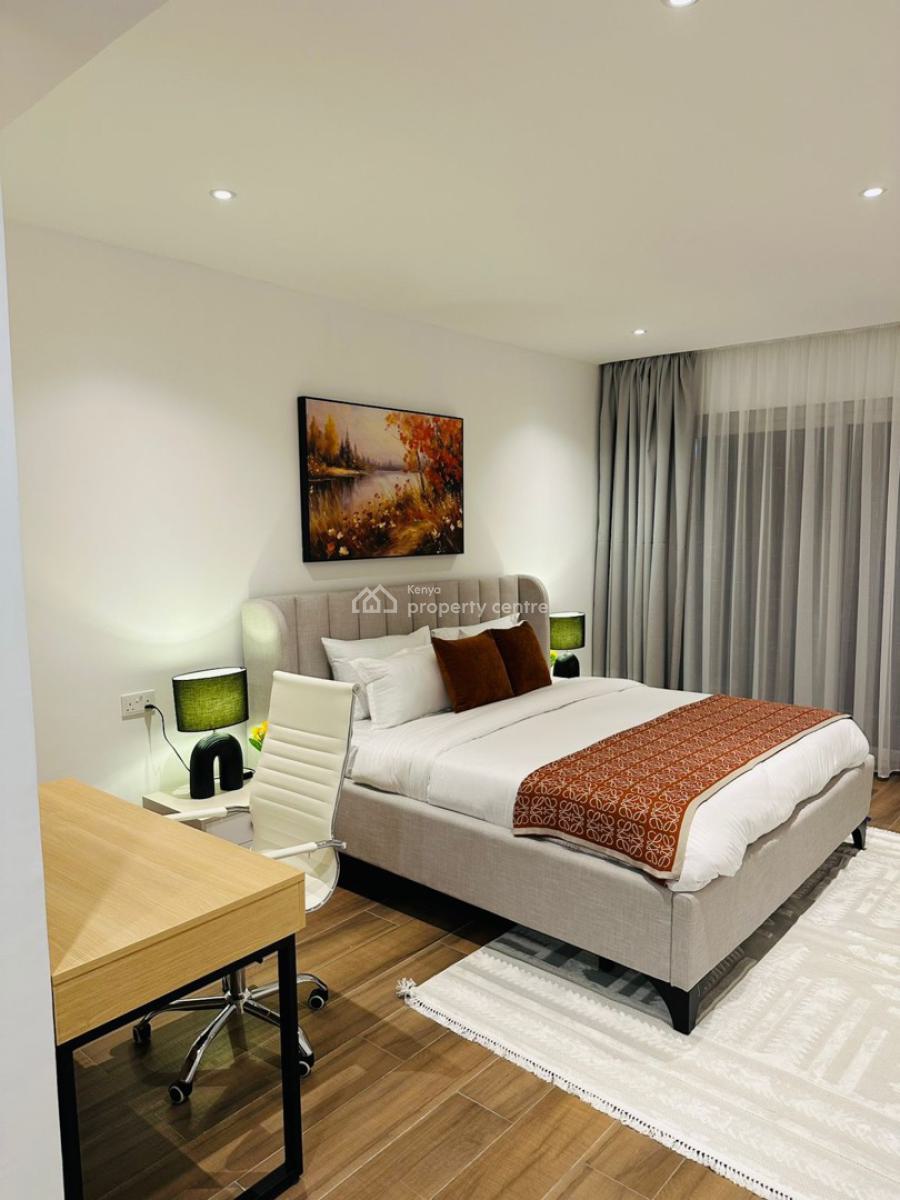 Fully Furnished and Serviced 2 Bedroom Apartment Master Ensuite, Westlands, Nairobi, Apartment for Rent