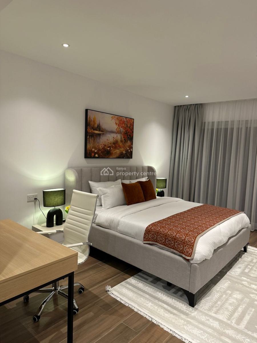 Fully Furnished and Serviced 2 Bedroom Apartment Master Ensuite, Westlands, Nairobi, Apartment for Rent