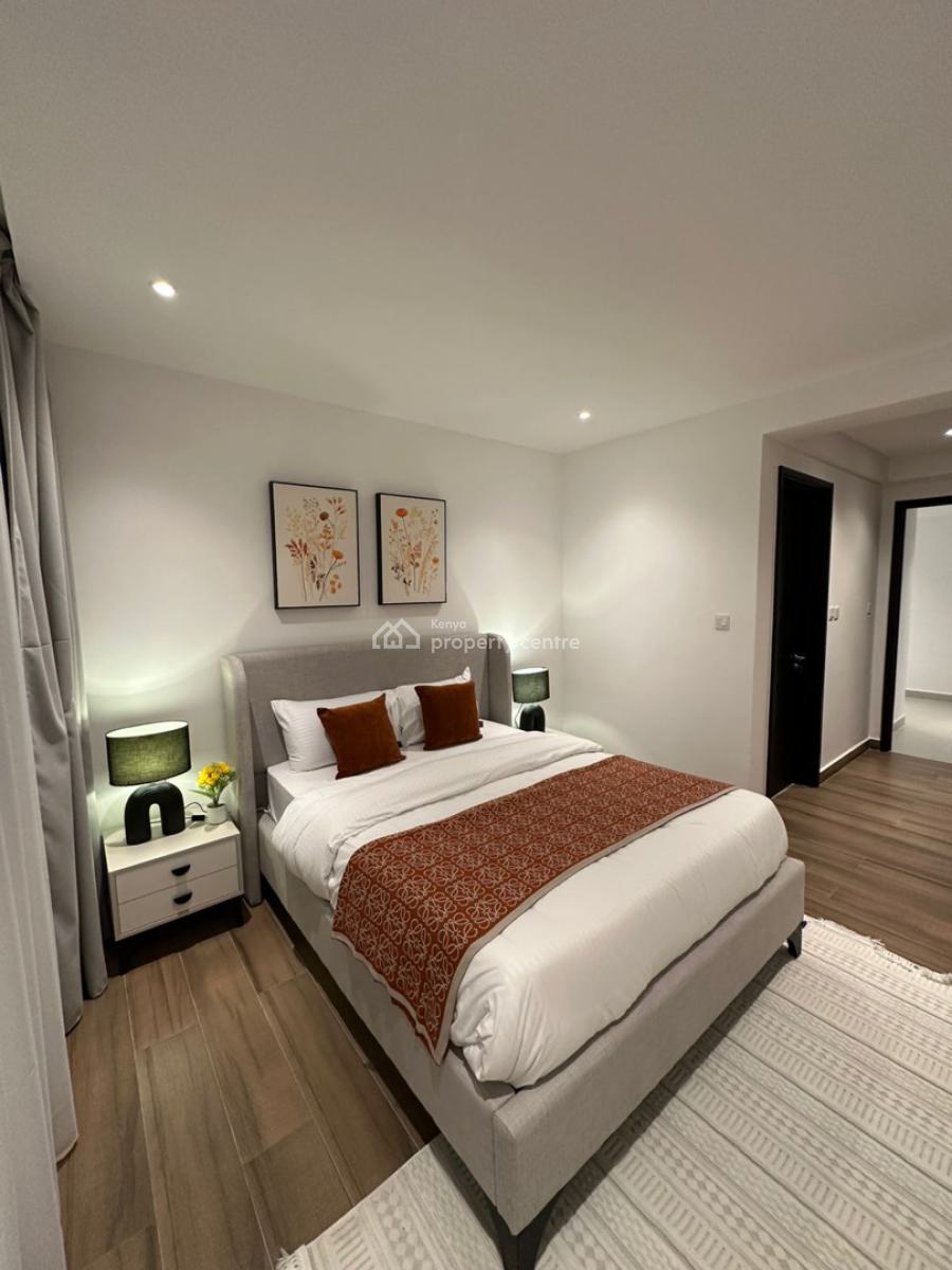 Fully Furnished and Serviced 2 Bedroom Apartment Master Ensuite, Westlands, Nairobi, Apartment for Rent