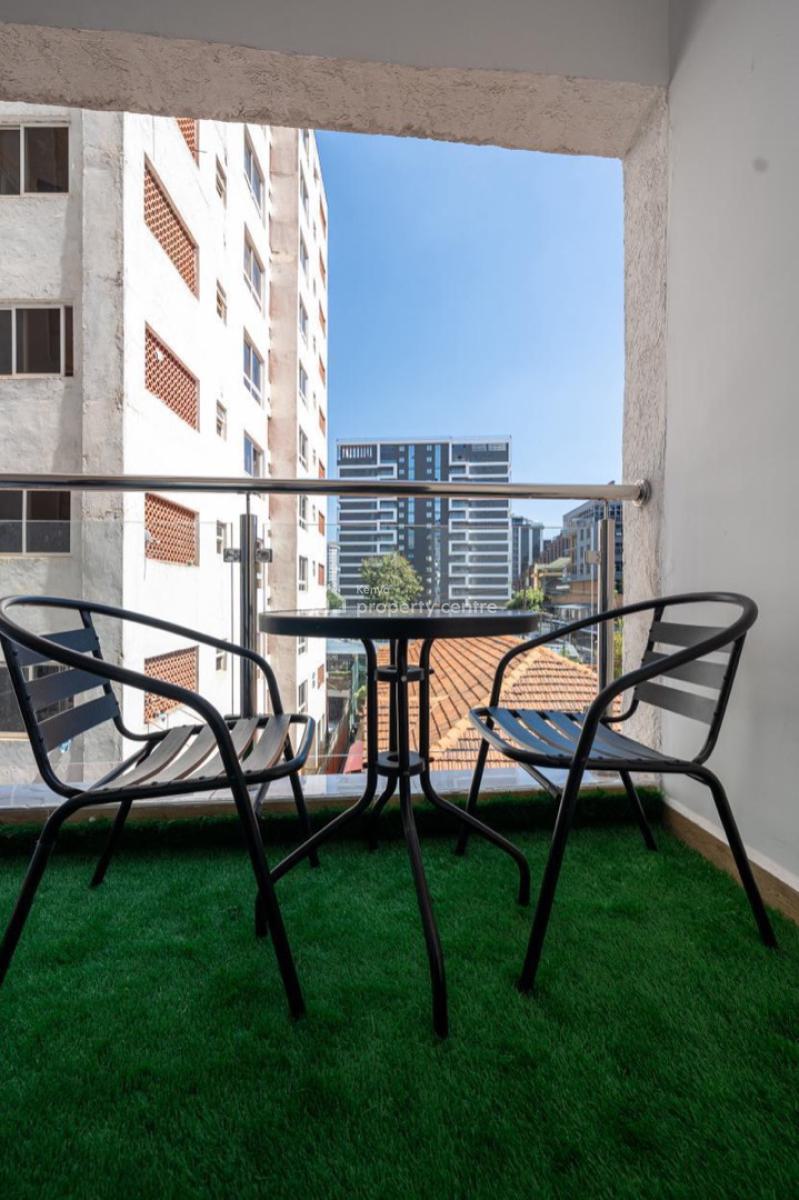 Fully Furnished and Serviced 1 Bedroom Apartment Available, Kilimani, Nairobi, Apartment for Rent