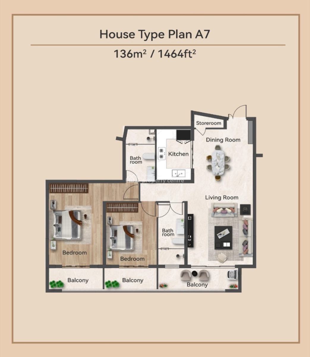 Offplan Gem One and Two Bedrooms, Vihinga Road, Kileleshwa, Nairobi, Apartment for Sale