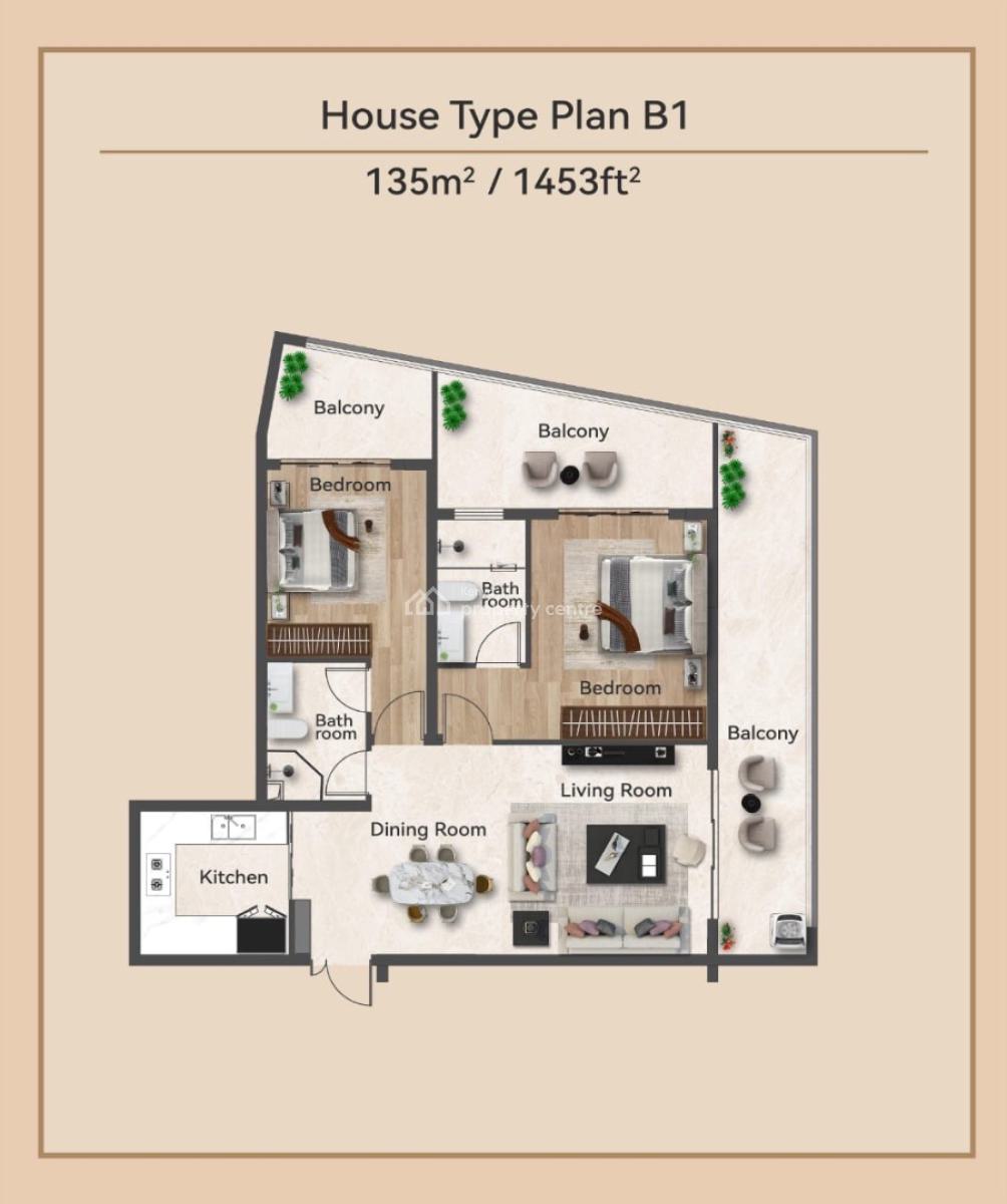 Offplan Gem One and Two Bedrooms, Vihinga Road, Kileleshwa, Nairobi, Apartment for Sale