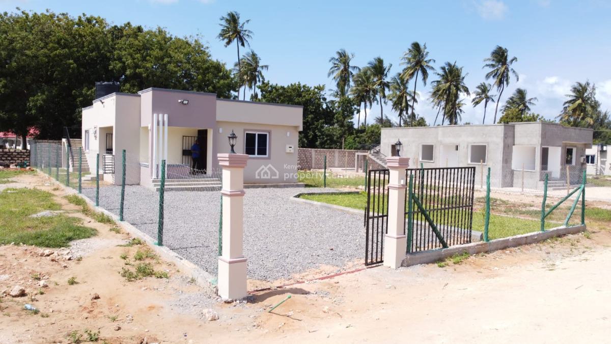 3 Bedroom Bungalow (flat Roof), Tezo, Kilifi, House for Sale